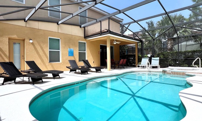 Sunridge Woods Villa | Last Minute Disney Getaway! Private Pool, Hot Tub & Game Room. Book Now! #55833