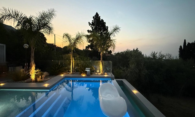Trabia Villa | Last Minute - Sicilian villa Donna Carmela with pool and sea view