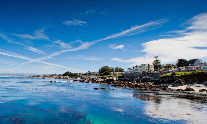 Pacific Grove House | Latitude Adjustment - Pacific Grove Duplex - Ocean View, Walk to Town, Pet Friendly!