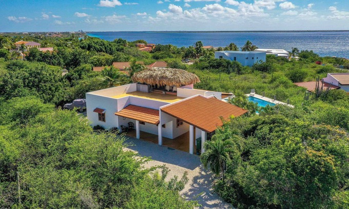 Sabadeco Villa | Latitude Adjustment - Ocean View, Surrounded by Bonaire Nature!