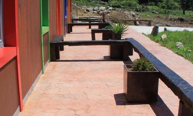 Esgos Apartment | Lauburu * 3 * ecological studio with 1 bedroom for couples with large terrace