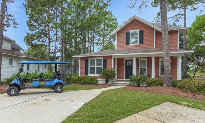 Laurel Grove Cottage | Laurel Grove, Walk to Pool, 6-Seat Golf Cart