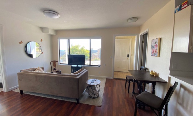 Watsonville Apartment | Lavandine farm welcomes travelers to our oasis above Monterey Bay area!