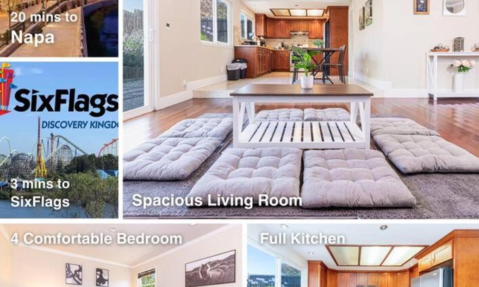 Vallejo House | Lavender house near Napa and San Francisco