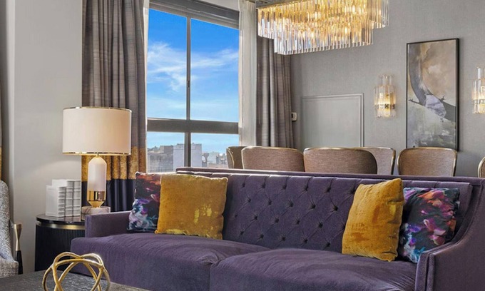 Theater District Apartment | Laver Cup 2 Bedroom Presidential w/Full Kitchen & Laundrynclose to Chase Center
