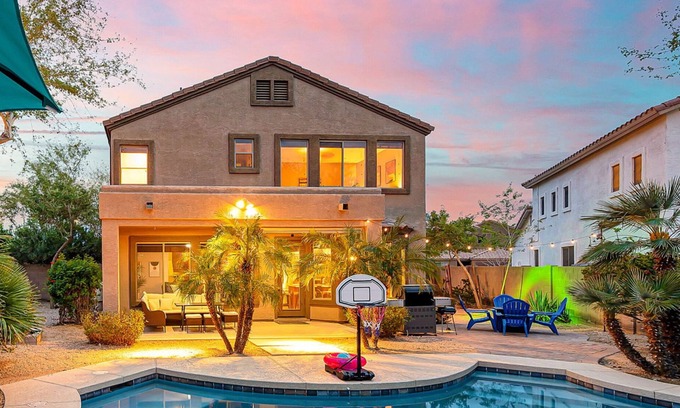 Foothills Reserve House | Lavish Desert Escape w/Game Room, Private Pool, Bikes & More - Sleeps 12