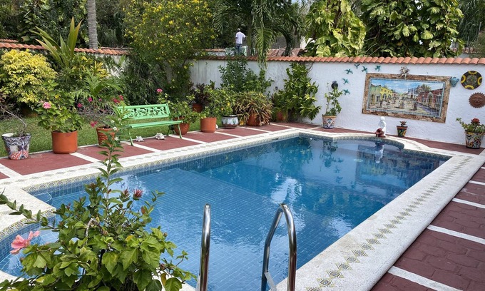 Colonia Centro House | Lavish Gardens, Private Pool, Private Master Suite