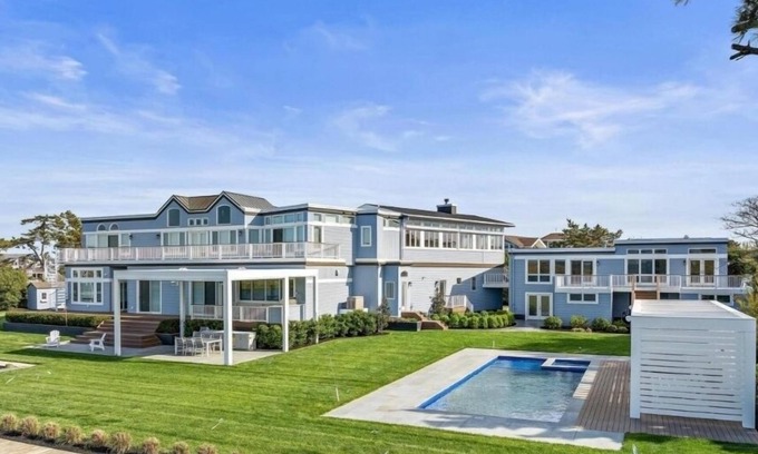 Beach Haven House | LBI Beach Haven Waterfront Estate/Resort! Gated-Pool-Hot Tub-Boat Dock! Luxury!