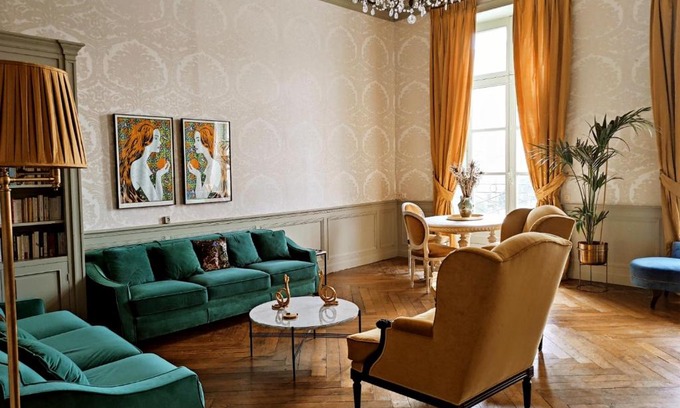 Richebourg - Saint-Clement Apartment | Le 1825, une suite luxueuse au coeur de la ville