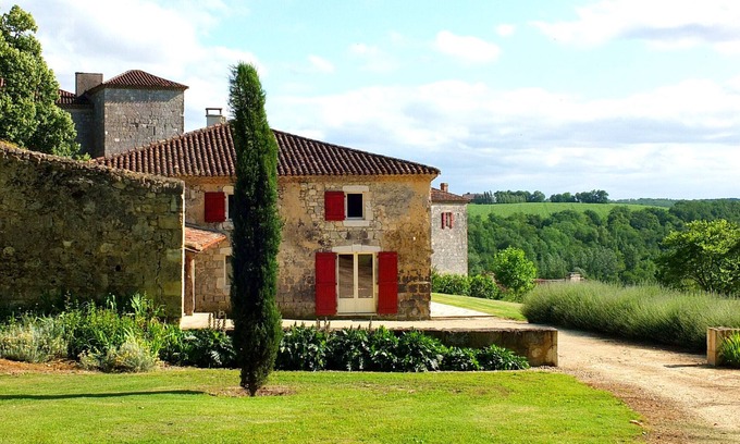Poudenas House | Le Bastion, Spacious Prestigious house in 10ha park, private pool, 14 people