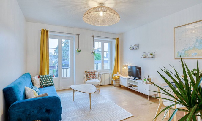 Saint-Servan Apartment | Le Bel-Air - proche plage des Corbières - St Malo