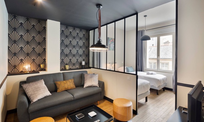 Bourg-l'Eveque Apartment | LE BROOKLYN - Inspiration US à deux pas des quais
