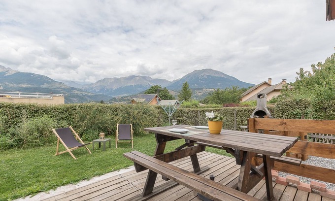 Savines-le-Lac Apartment | Le Cairn du Morgon - Appt vue montagne 4p