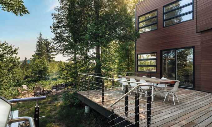 Saint Come Ski Chalet | Le Club House - Roof Jacuzzi