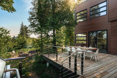 Saint Come Ski Chalet | Le Club House - Roof Jacuzzi