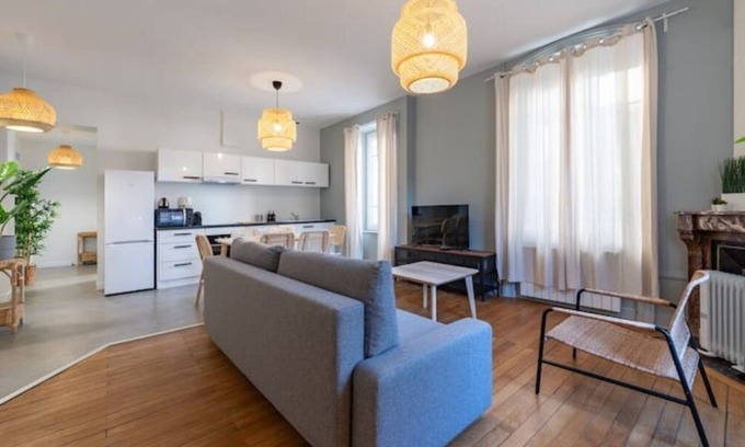 Tonkin Sud Apartment | Le Cocon Urbain T3 Pour 6 Personnes Avec Parking