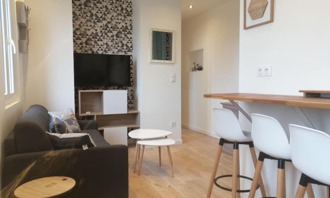 Hauteville-sur-Mer Apartment | Le Courlis, à deux minutes de la plage