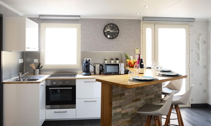 Flavignerot Apartment | Le Flav - Charming, quiet apartment close to DIJON
