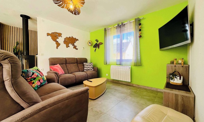 Saint-Hilaire-Petitville House | Le Gite des Marais Charming Holiday Home with Garden in Carentan-les-Marais