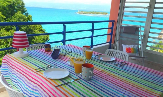 L'Houezel Apartment | Le Gosier: Cozy T3 Duplex - Stunning Views