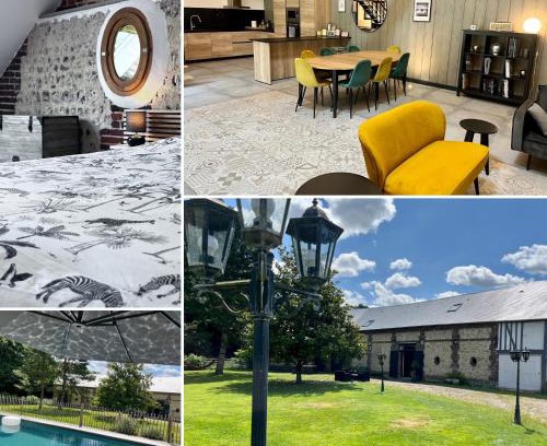Ouilly-le-Vicomte House | Le Grenier d'Ouilly au cœur du Pays d'Auge - Gîte avec piscine à 20 min des plages