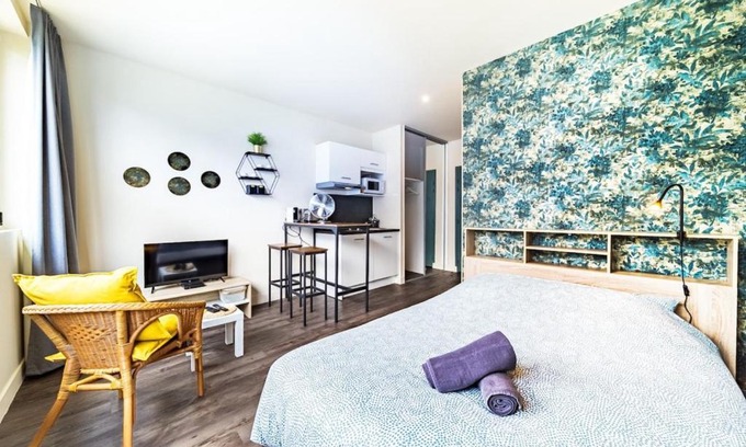 Tonkin Nord Apartment | Le Guérin cosy studio 2 pers Tête d'Or