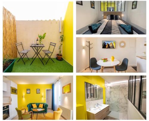 North district Apartment | Le Jaune Vendée - T2 renové - Terrasse