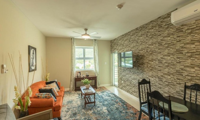 New Kingston Apartment | Le Luxe Penthouse 2BR w AC Wifi & 24 hr sec