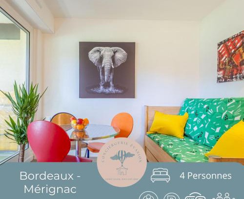 Merignac Apartment | Le Mérignac Cozy Corner - T3 & Terrasse