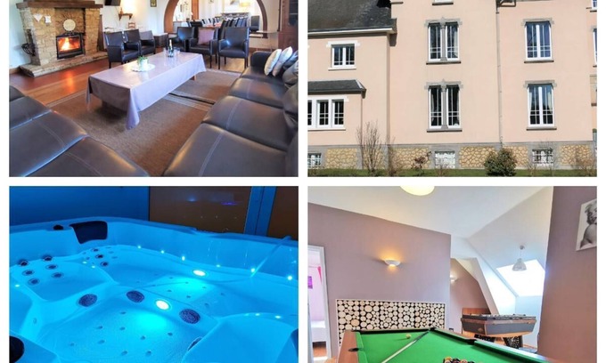 Tintigny Villa | LE MANOIR DE LA RULETTE 20 people, 9 bedrooms