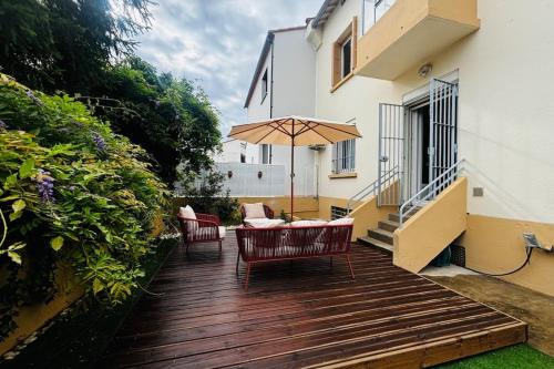 Les Platanes Apartment | Le Marie-Louis -Jardin - Parking - Wifi