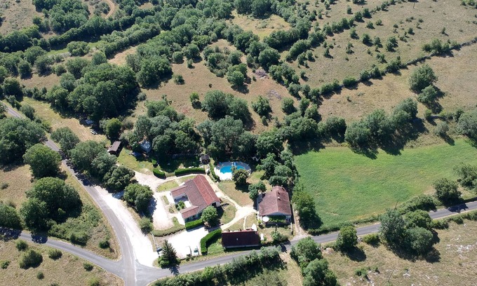 Blars House | Le Mas des 3 ânes, Group gite sleeps 29 in Blars