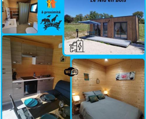 Saint-Julien-sur-Cher Ski Chalet | Le Nid en Bois