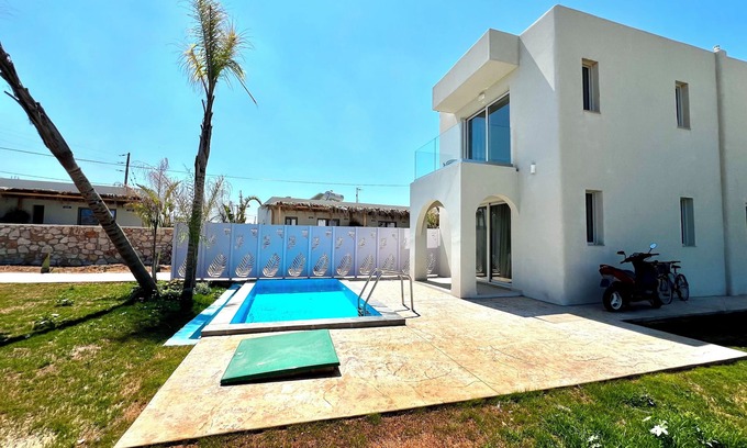 Haraki Villa | Le palme Beach Rhodes- Sea View Pool Villa
