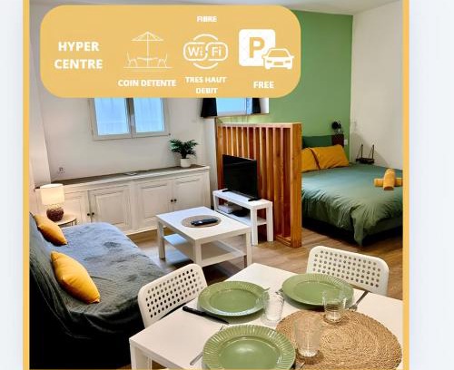 La Roche-Chalais Apartment | Le Petit Rochalais Studio 3 pers Pro & Loisirs