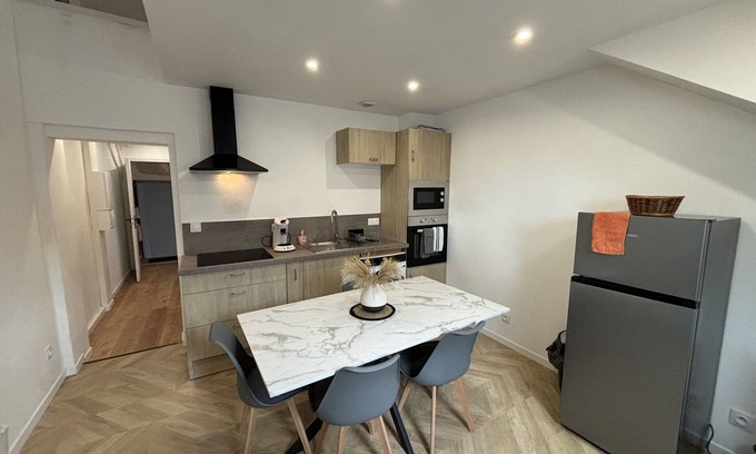 Ecommoy Apartment | Le Pigeon Voyageur - 4 p - Circuit - Rêve au Mans