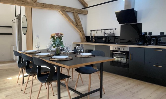 Dormans Apartment | Le pinot, 30 min de Reims