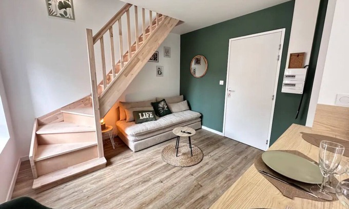 Chouilly Apartment | Le Pinot, warm new duplex apartment in Chouilly, 5 minutes from Epernay.