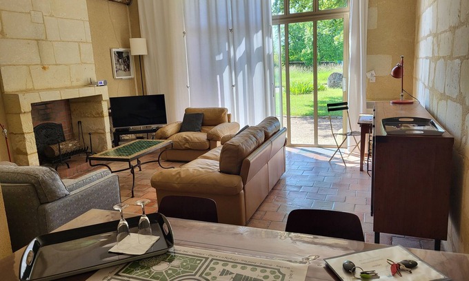 Azay-le-Rideau House | Le Plessis-Lepage "L'Atelier" * Calm-Space-Green at Azay-le-Rideau