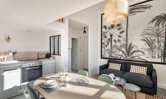 Graslin - Commerce Apartment | Le Pommeraye – Élégance & confort en plein cœur de Nantes