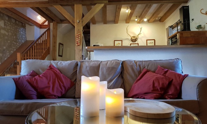 Neuille Cottage | LE PRESSOIR, 4* gite, Salvert, 10 pers, near Saumur, in ANJOU