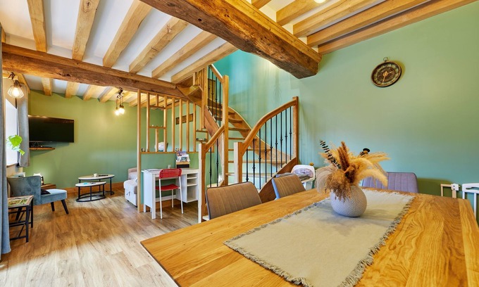 Saint-Pierre-sur-Dives House | Le refuge des hiboux - Charmante maison pour 6p