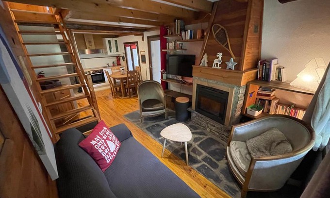 Les Orres Apartment | Le REFUGE véritable cocon avec Cheminée