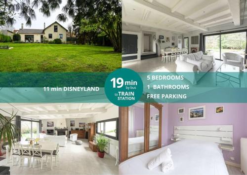 Chessy House | Le Reneuve : Maison 8 personnes Disney land