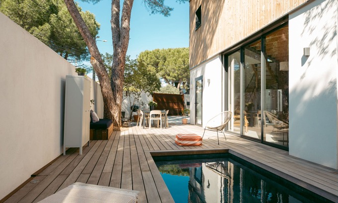 Saint-Jean-de-Vedas Villa | Le Resort - Charmante Petite Villa D'architecte