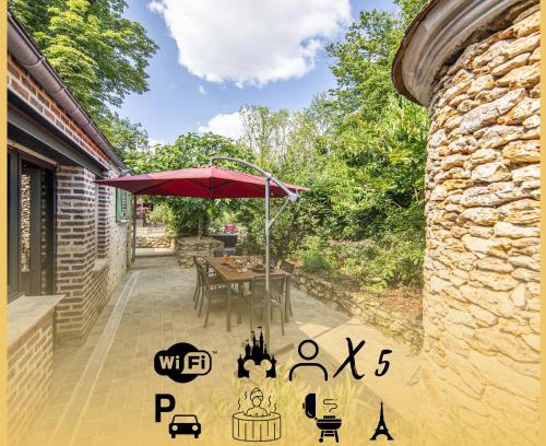 Guerard House | Le Ru De Biche - 20min Disney - SPA du 01 05 au 01 11 - paisible