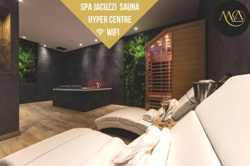 Agen Apartment | Le SPA & Cocon - Jacuzzi - Sauna - Clim - Melina&Alfred
