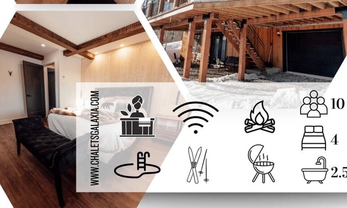 Saint Come Ski Chalet | Le St-Côme- Spa-Piscine- Billard - Ski Val St-Côme