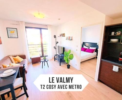 Vaise Apartment | Le Valmy: appartement lumineux au pied du métro