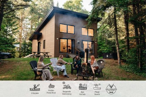 Sainte-Lucie-des-Laurentides House | Le2085 - Spa et Plage - Les chalets dans le nord
